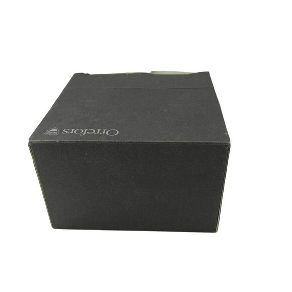 Orrefors‎ Candle Holder Crystal Raspberry Hallon Anne Nilsson Box Swedish Vtg - Picture 6 of 8